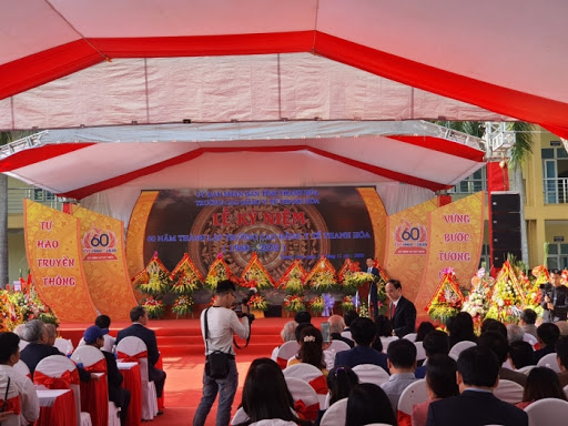 Trường cao đẳng y tế Thanh Hóa tổ chức lễ kỉ niệm 60 năm thành lập trường